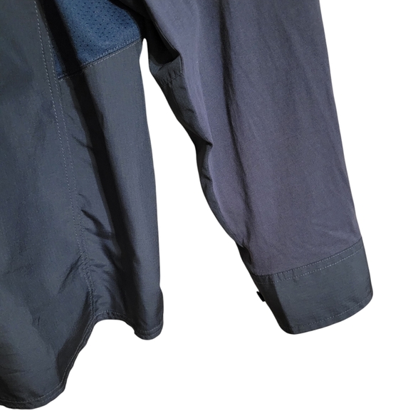 The Territory Ahead Blue Performance Outdoor Vented Shirt - Picture 4 of 9